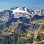 Marmolada seen from Rifugio Lagazuoi