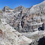 Tofana di Rozes and Austrian WW1 positions at Lagazuoi