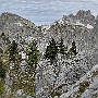 From near the Cinque Torri, looking to Lagazuoi