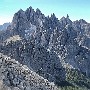 WW1 dugout on western shoulder of the Tre Cime di Lavaredo