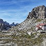 The Rifugio Locatelli or Drei Zinnenhutte