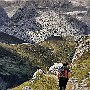 Walking above Val di Fassa