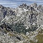 View to Lagazuoi from Passo Averau