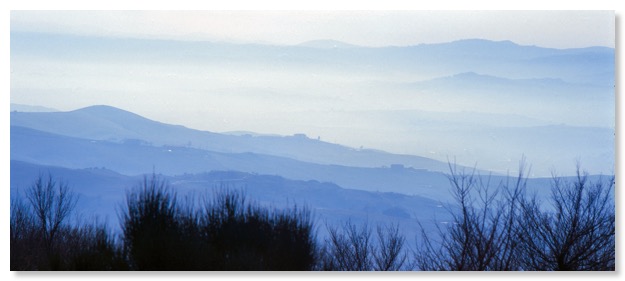 Blue Tuscan Landscape 2